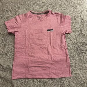 patagonia pink tee